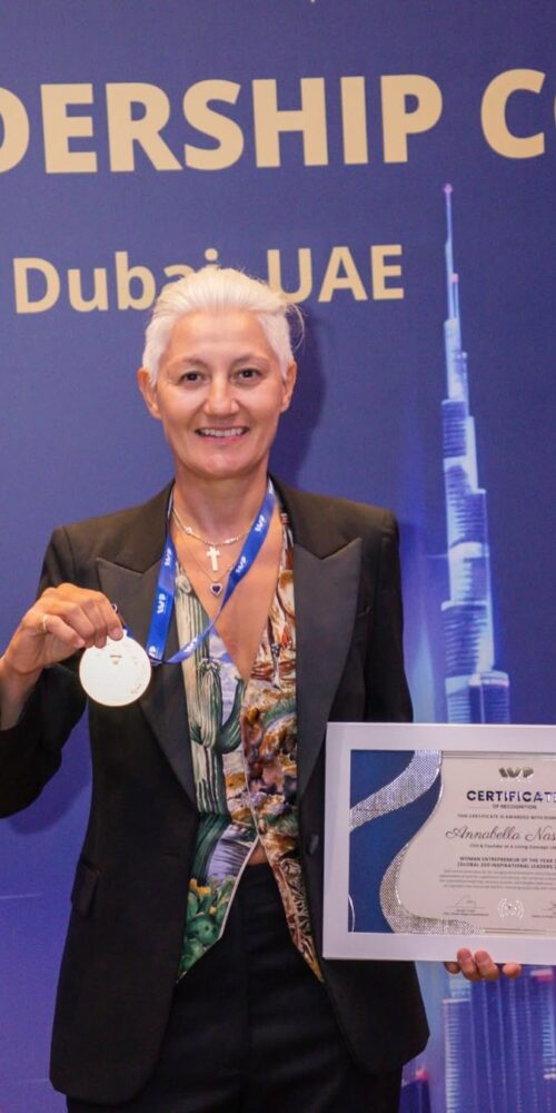 Congratulations to Annabella Nassetti, CEO & Founder at A Living Concept Ltd UK, for being recognized as the Woman Entrepreneur of the Year 2024 at the 12th White Page Leadership Conclave in Dubai, UAE. This esteemed award honors her exceptional leadership and innovative contributions that have made a significant impact on the industry. Annabella’s visionary approach continues to inspire and empower others in the field.